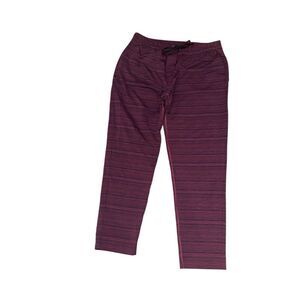Lululemon maroon crop pants size 8